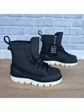 ❤️Converse Chuck 70 Rugged Waterproof Boots Sz 9 Women Shoes Black White A14190C